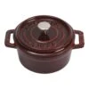 Staub Mini Cocotte 10 Cm, Rund, Grenadine-Rot, Gusseisen