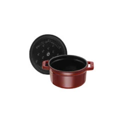 Staub Mini Cocotte 10 Cm, Rund, Grenadine-Rot, Gusseisen -Zwilling Verkäufe 40509 805 0 5