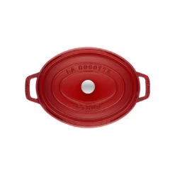 Staub Cocotte 31 Cm, Oval, Kirsch-Rot, Gusseisen 10 Staub Cocotte 31 Cm, Oval, Kirsch-Rot, Gusseisen -Zwilling Verkäufe 40509 830 0 2 3