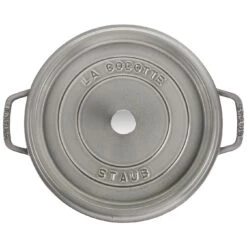 Staub Cocotte 30 Cm, Rund, Graphit-Grau, Gusseisen -Zwilling Verkäufe 40509 862 0 000000887