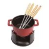 Staub Mini Fondue Set 10 Cm, Kirsch-Rot -Zwilling Verkäufe 40509 900 0 1