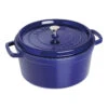 Staub Cocotte 28 Cm, Rund, Dunkelblau, Gusseisen -Zwilling Verkäufe 40510 285 0 1