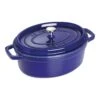 Staub Cocotte 29 Cm, Oval, Dunkelblau, Gusseisen -Zwilling Verkäufe 40510 288 0 1