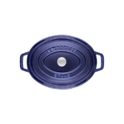 Staub Cocotte 33 Cm, Oval, Dunkelblau, Gusseisen -Zwilling Verkäufe 40510 288 0 2 1