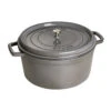 Staub Cocotte 34 Cm, Rund, Graphit-Grau, Gusseisen -Zwilling Verkäufe 40510 308 0 1