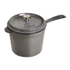 Staub Stieltopf 18 Cm, Gusseisen, Graphit-Grau -Zwilling Verkäufe 40510 316 0 2