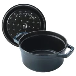 Staub Cocotte 20 Cm, Rund, La-Mer, Gusseisen -Zwilling Verkäufe 40510 593 0 3