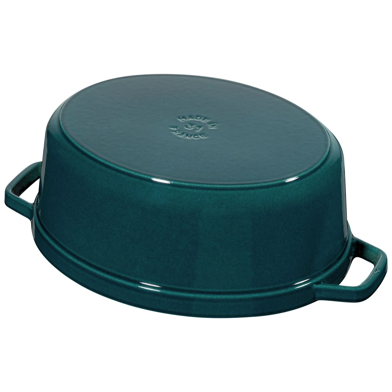 Staub Cocotte 31 Cm, Oval, La-Mer, Gusseisen 7 Staub Cocotte 31 Cm, Oval, La-Mer, Gusseisen – Bild 5