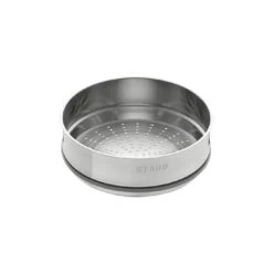 Staub Cocotte Mit Dämpfeinsatz 26 Cm, Rund, Schwarz, Gusseisen -Zwilling Verkäufe 40510 606 0 6