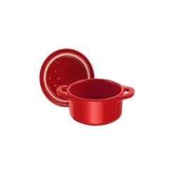 Staub Mini Cocotte 10 Cm, Rund, Kirsch-Rot, Keramik -Zwilling Verkäufe 40510 785 0 6