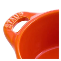 Staub Mini Cocotte 10 Cm, Rund, Orange, Keramik 11 Staub Mini Cocotte 10 Cm, Rund, Orange, Keramik -Zwilling Verkäufe 40511 085 0 4