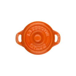 Staub Mini Cocotte 10 Cm, Rund, Orange, Keramik 10 Staub Mini Cocotte 10 Cm, Rund, Orange, Keramik -Zwilling Verkäufe 40511 085 0 7