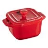 Staub XS Mini Cocotte Set 2-tlg, Quadratisch, Kirsch-Rot, Keramik -Zwilling Verkäufe 40511 098 0 2
