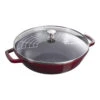 Staub Wok Mit Glasdeckel 30 Cm, Gusseisen