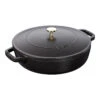 Staub Bräter Mit Chistera Drop-Structure 28 Cm, Gusseisen -Zwilling Verkäufe 40511 472 0 1
