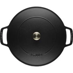 Staub Bräter Mit Chistera Drop-Structure 24 Cm, Gusseisen -Zwilling Verkäufe 40511 473 0 5