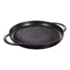 Staub Pure Grill 30 Cm, Rund, Schwarz, Gusseisen
