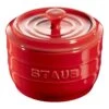 Staub Salzfass Kirsch-Rot, Keramik 2 Staub Salzfass Kirsch-Rot, Keramik -Zwilling Verkäufe 40511 562 0 1