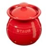 Staub Knoblauchbehälter Kirsch-Rot, Keramik -Zwilling Verkäufe 40511 580 0 1