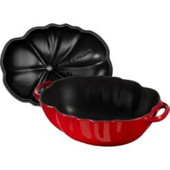 Staub Cocotte 25 Cm, Tomate, Kirsch-Rot, Gusseisen -Zwilling Verkäufe 40511 774 0 2