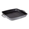 Staub Grillpfanne 33 X 33 Cm, Gusseisen, Graphit-Grau