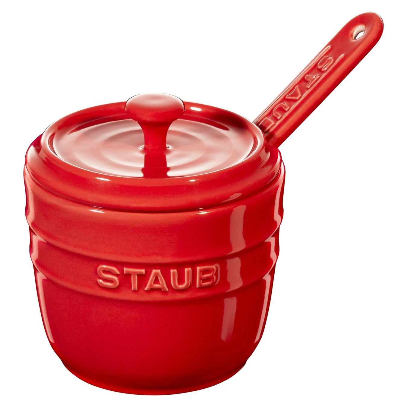 Staub Zuckerdose 9 Cm, Keramik, Kirsch-Rot 5 Staub Zuckerdose 9 Cm, Keramik, Kirsch-Rot – Bild 3