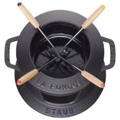 Staub Fondue Set 16 Cm, Schwarz -Zwilling Verkäufe 40511 970 0 3