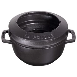Staub Fondue Set 18 Cm, Schwarz -Zwilling Verkäufe 40511 971 0 1