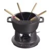 Staub Fondue Set 18 Cm, Schwarz