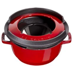 Staub Fondue Set 16 Cm, Kirsch-Rot -Zwilling Verkäufe 40511 973 0 1