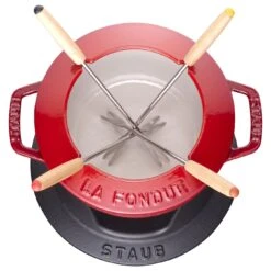 Staub Fondue Set 16 Cm, Kirsch-Rot -Zwilling Verkäufe 40511 973 0 2