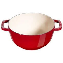 Staub Fondue Set, 18cm, Kirschrot Innen Cremefarben 18 Cm, Kirsch-Rot -Zwilling Verkäufe 40511 974 0 3