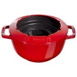 Staub Fondue Set 20 Cm, Kirsch-Rot 10 Staub Fondue Set 20 Cm, Kirsch-Rot -Zwilling Verkäufe 40511 975 0 2