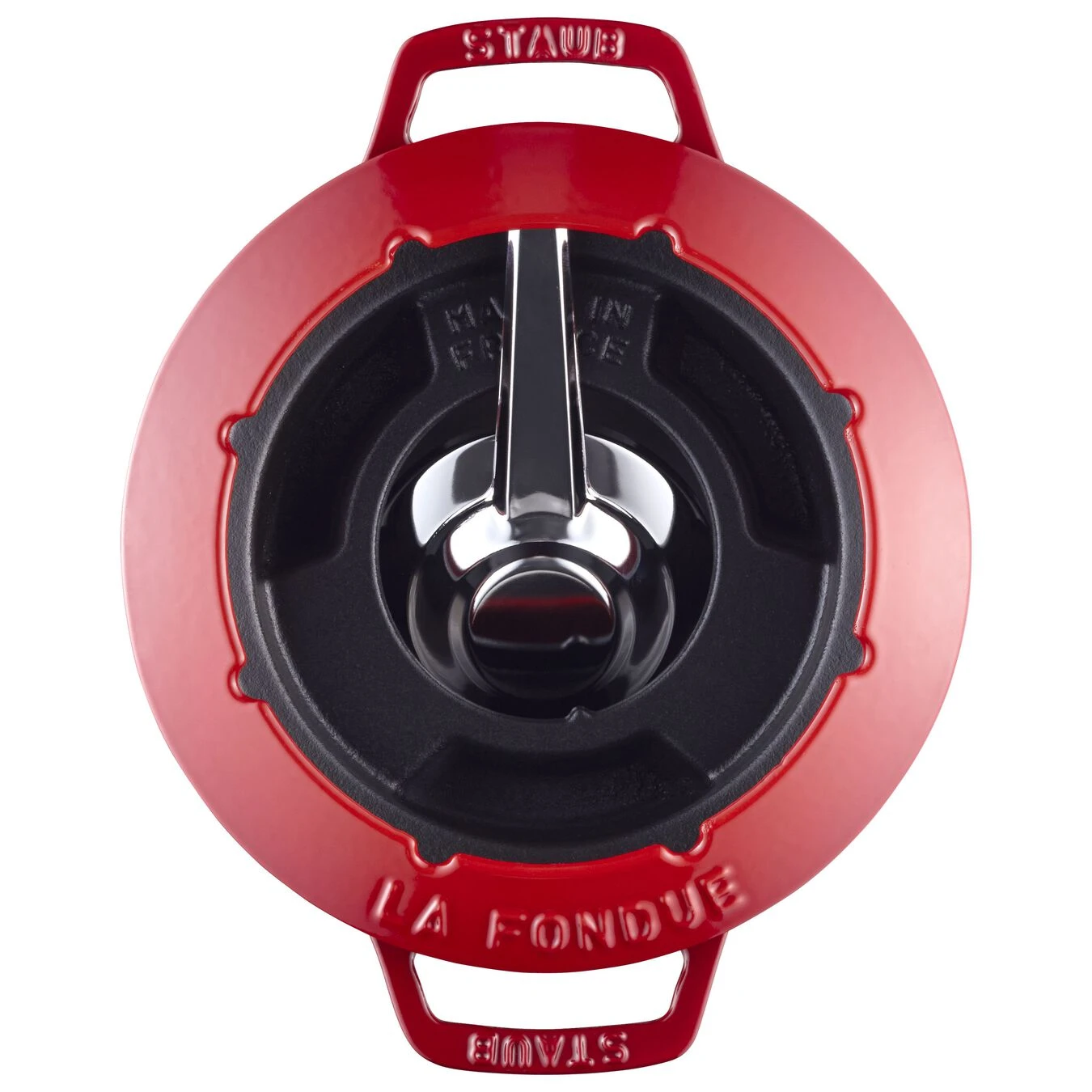 Staub Fondue Set 20 Cm, Kirsch-Rot 8 Staub Fondue Set 20 Cm, Kirsch-Rot – Bild 6