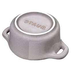 Staub Mini Cocotte 10 Cm, Rund, Antik-Grau, Keramik -Zwilling Verkäufe 40511 998 0 3