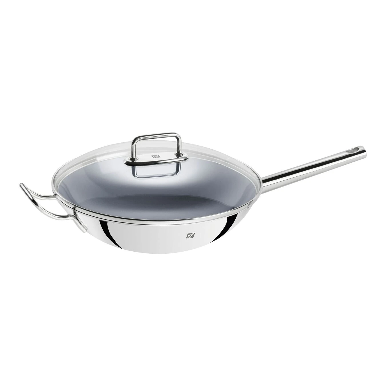 Zwilling Wok 32 Cm, 18/10 Edelstahl 3 Zwilling Wok 32 Cm, 18/10 Edelstahl