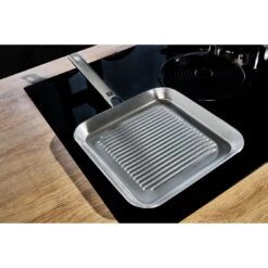 Zwilling Grillpfanne 24 X 24 Cm, 18/10 Edelstahl, Silber -Zwilling Verkäufe 424416677