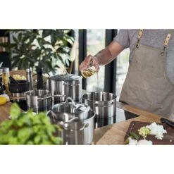 Zwilling Kochtopfset 5-tlg, 18/10 Edelstahl -Zwilling Verkäufe 424416735