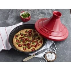 Staub Tajine 28 Cm, Gusseisen, Kirsch-Rot -Zwilling Verkäufe 424422382