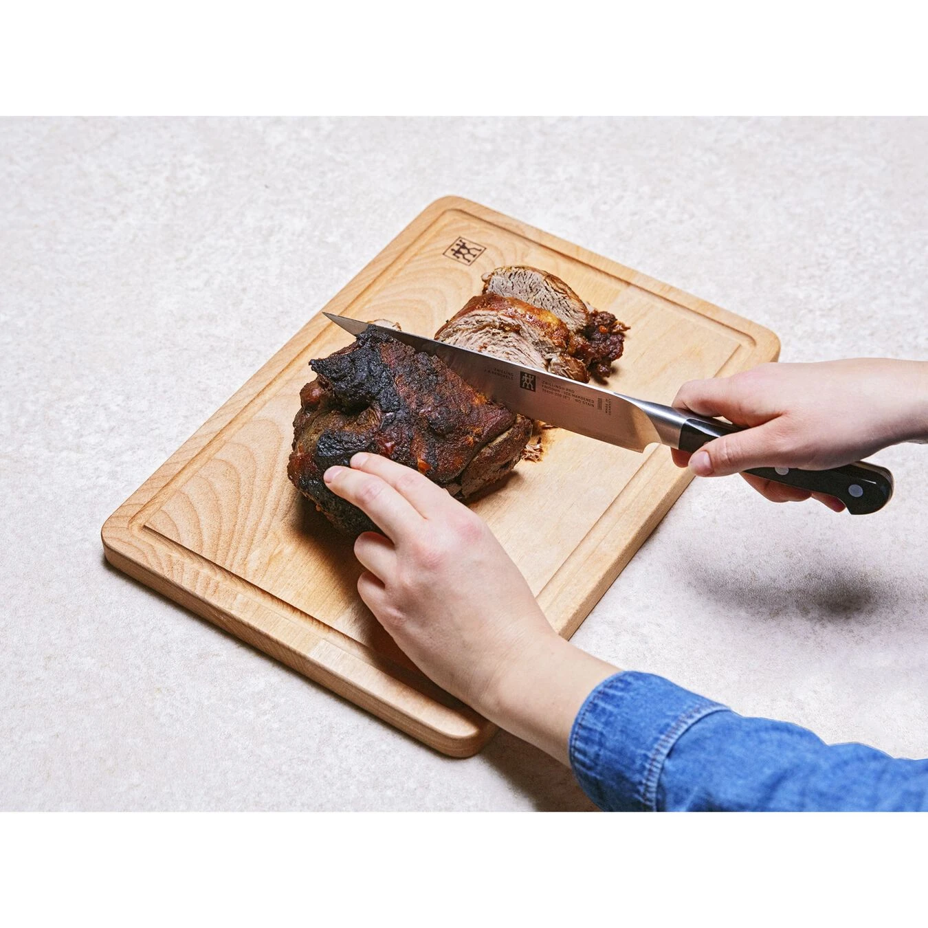 Zwilling Fleischmesser 20 Cm, Glattschliff 6 Zwilling Fleischmesser 20 Cm, Glattschliff – Bild 4