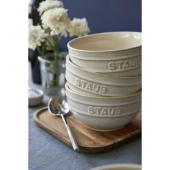 Staub Schüssel 14 Cm, Keramik, Elfenbein-Weiß -Zwilling Verkäufe 424424398