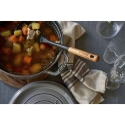 Staub Cocotte 24 Cm, Rund, Graphit-Grau, Gusseisen -Zwilling Verkäufe 424424407