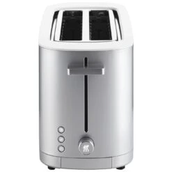 Zwilling Toaster Mit Brötchenaufsatz, 2 Schlitze Lang, Silber -Zwilling Verkäufe 530090000 2