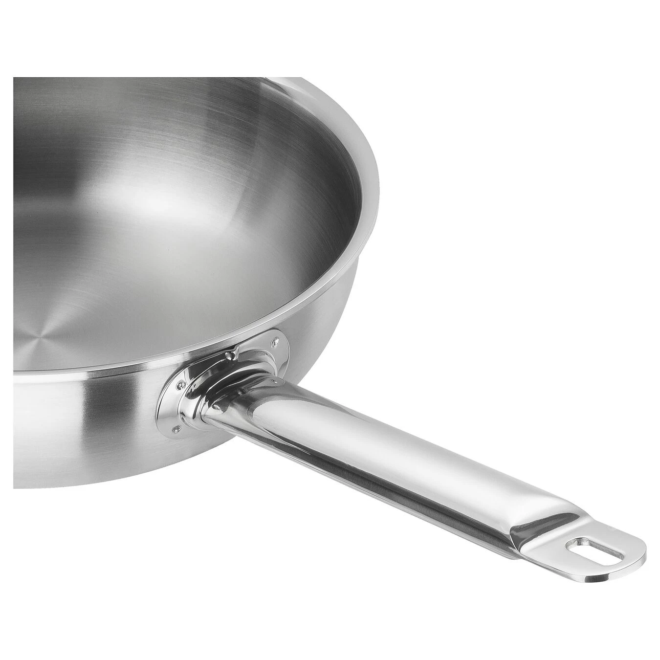 Zwilling Bratpfanne Hoch 28 Cm, 18/10 Edelstahl, Silber 4 Zwilling Bratpfanne Hoch 28 Cm, 18/10 Edelstahl, Silber – Bild 2