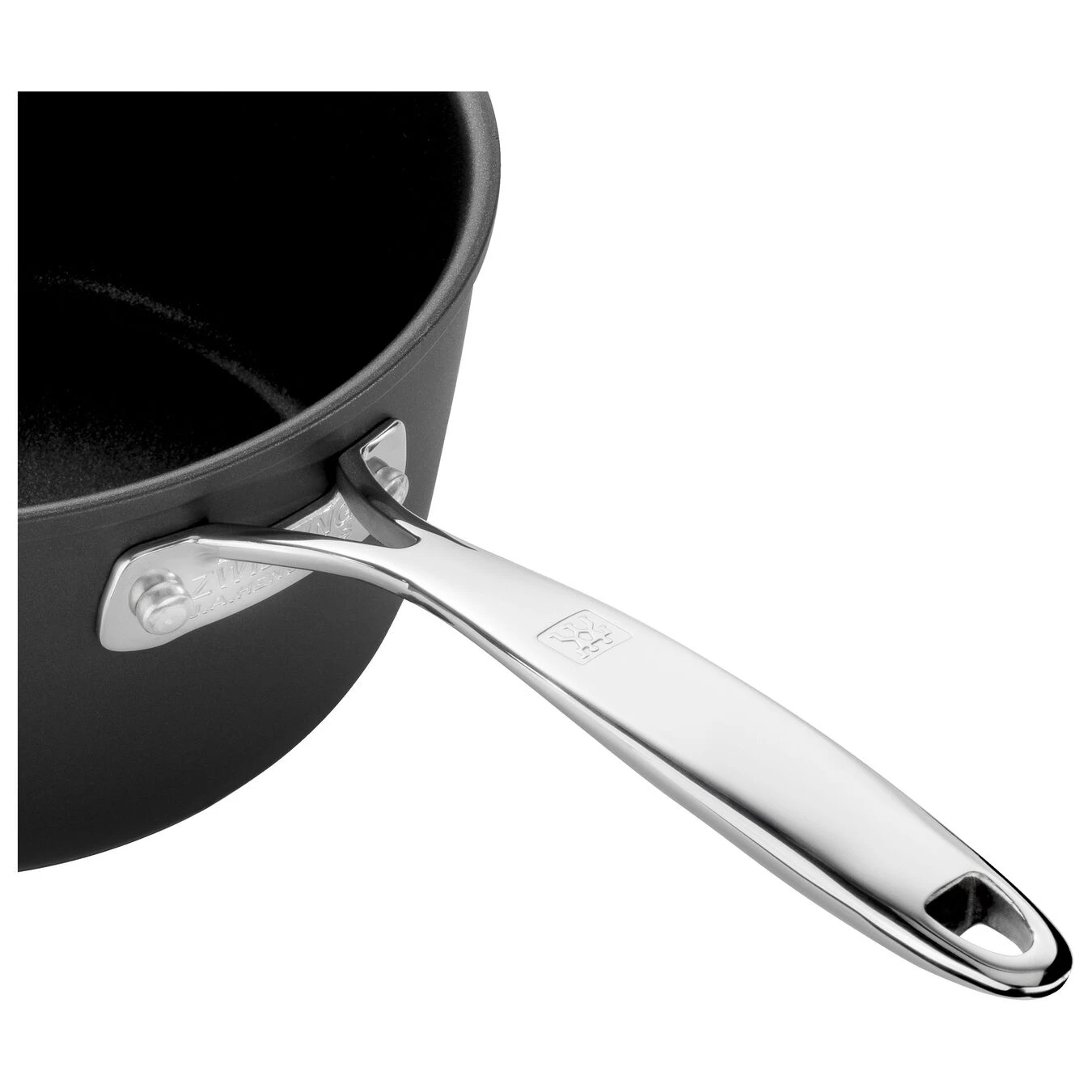 Zwilling Stieltopf 22 Cm, Aluminium, Schwarz 4 Zwilling Stieltopf 22 Cm, Aluminium, Schwarz – Bild 2