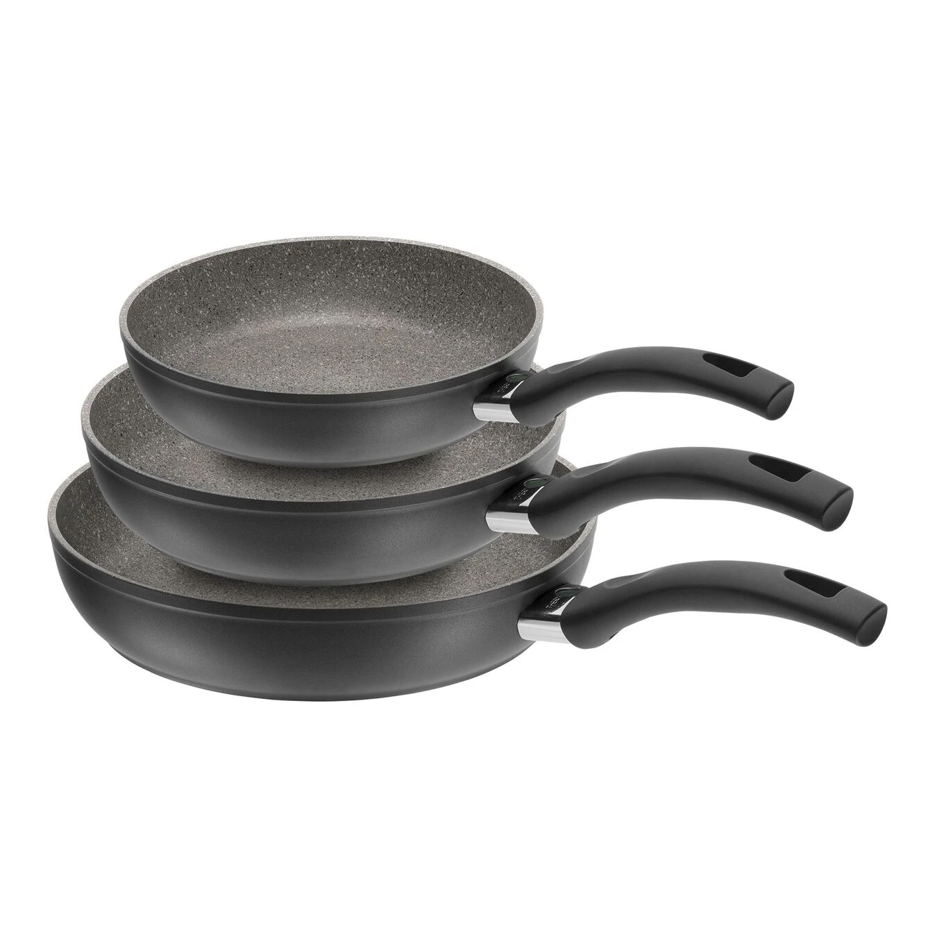 Ballarini Bratpfannenset 3-tlg, Aluminium 3 Ballarini Bratpfannenset 3-tlg, Aluminium