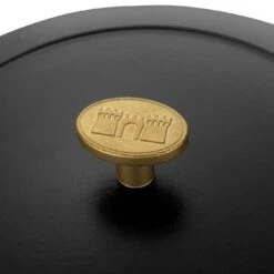 Ballarini Cocotte 24 Cm, Rund, Schwarz, Gusseisen -Zwilling Verkäufe 75003 541 0 000000931