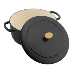 Ballarini Cocotte 28 Cm, Rund, Schwarz, Gusseisen -Zwilling Verkäufe 75003 543 0 000001246