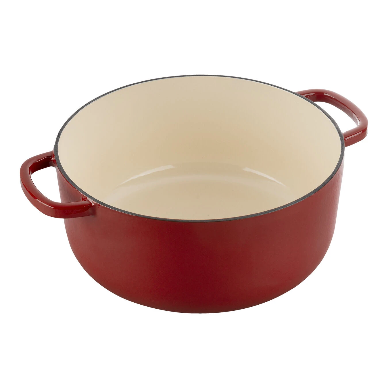 Ballarini Cocotte 28 Cm, Rund, Rot, Gusseisen 7 Ballarini Cocotte 28 Cm, Rund, Rot, Gusseisen – Bild 5