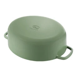Ballarini Cocotte 37 Cm, Oval, Grün, Gusseisen -Zwilling Verkäufe 75003 571 0 000001064